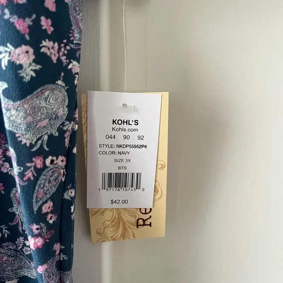 KOHLS! NWT! Dress - Picture 3 of 3